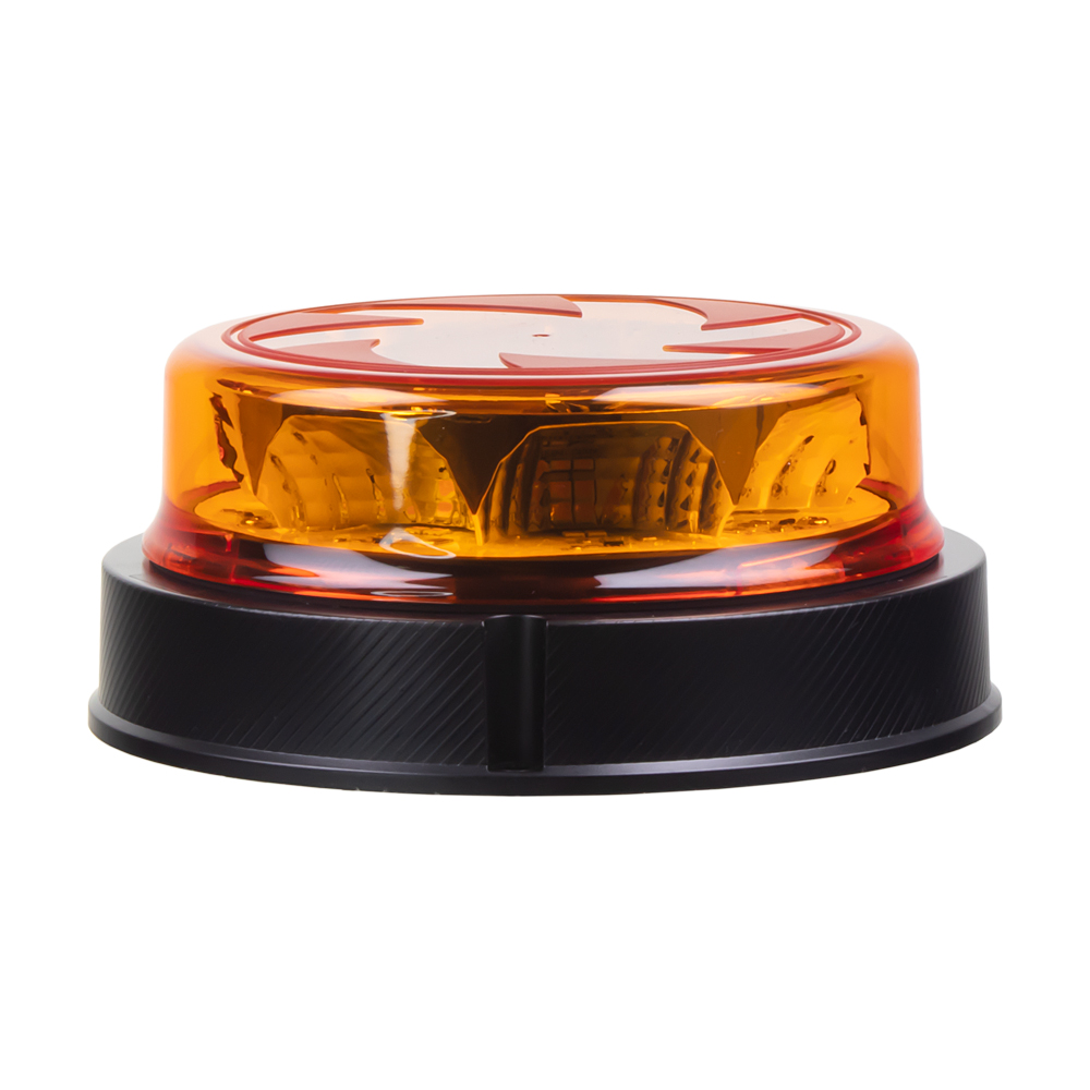 LED maják, 12-24V, 16x1W oranžový, fix, ECE R65 - wl141fix